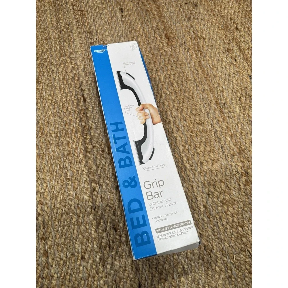 Brand new sealed in box Equate Grip Bar Bathtub Shower Handle